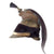 Original French Model 1874 Steel and Brass Cuirassier Dragoon Helmet with Horsehair Tail & Pony Skin Band Original Items