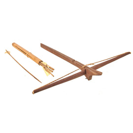 Original Vietnam War Montagnard Crossbow with Six Bolts and Quiver - USGI Bring Back