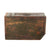 Original U.S. WWI Browning M1917 .30 Caliber Wooden Ammunition Box with Intact Bullet Stencil & Leather Carry Strap