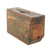 Original U.S. WWI Browning M1917 .30 Caliber Wooden Ammunition Box with Intact Bullet Stencil & Leather Carry Strap