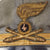 Original Italian WWII Royal Italian Army 4th Heavy Field Artillery Regiment Capitano Officers Peaked Visor Cap by U. Principato of Rome - Size 6 Original Items