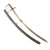 Original U.S. Seminole Wars Era Contract Model 1818 Cavalry Saber by Nathan Starr with Complete Scabbard - Scarce (Copy)