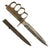 Original U.S. WWI Model 1918 French Made Mark I Trench Knife by AU LION with Correct Steel Scabbard Original Items