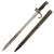 Original French WWI Era M1892 Sword Bayonet and Scabbard For The 8mm Mannlicher-Berthier M1890 Carabine de Cavalerie (Cavalry Carbine) (Copy) Original Items