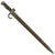 Original French WWI Era M1892 Sword Bayonet and Scabbard For The 8mm Mannlicher-Berthier M1890 Carabine de Cavalerie (Cavalry Carbine) (Copy) Original Items