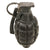Original U.S. WWI Extremely Rare Inert Mk. I Defensive Grenade with Original Fuse and Lever - Excellent Original Items