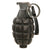 Original U.S. WWI Extremely Rare Inert Mk. I Defensive Grenade with Original Fuse and Lever - Excellent Original Items