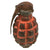 Original French WWI F1 Practice Hand Grenade with Billant Modèle 1916 Fuse - Inert Original Items