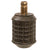 Original Japanese WWII Type 97 Inert Fragmentation Hand Grenade with Fuse Housing - Dated 1939 Original Items