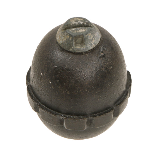 Original German WWI Model 1917 n/A Inert Egg Hand Fragmentation Grenade With Transit Plug & Great Body Markings - Eierhandgranate Original Items