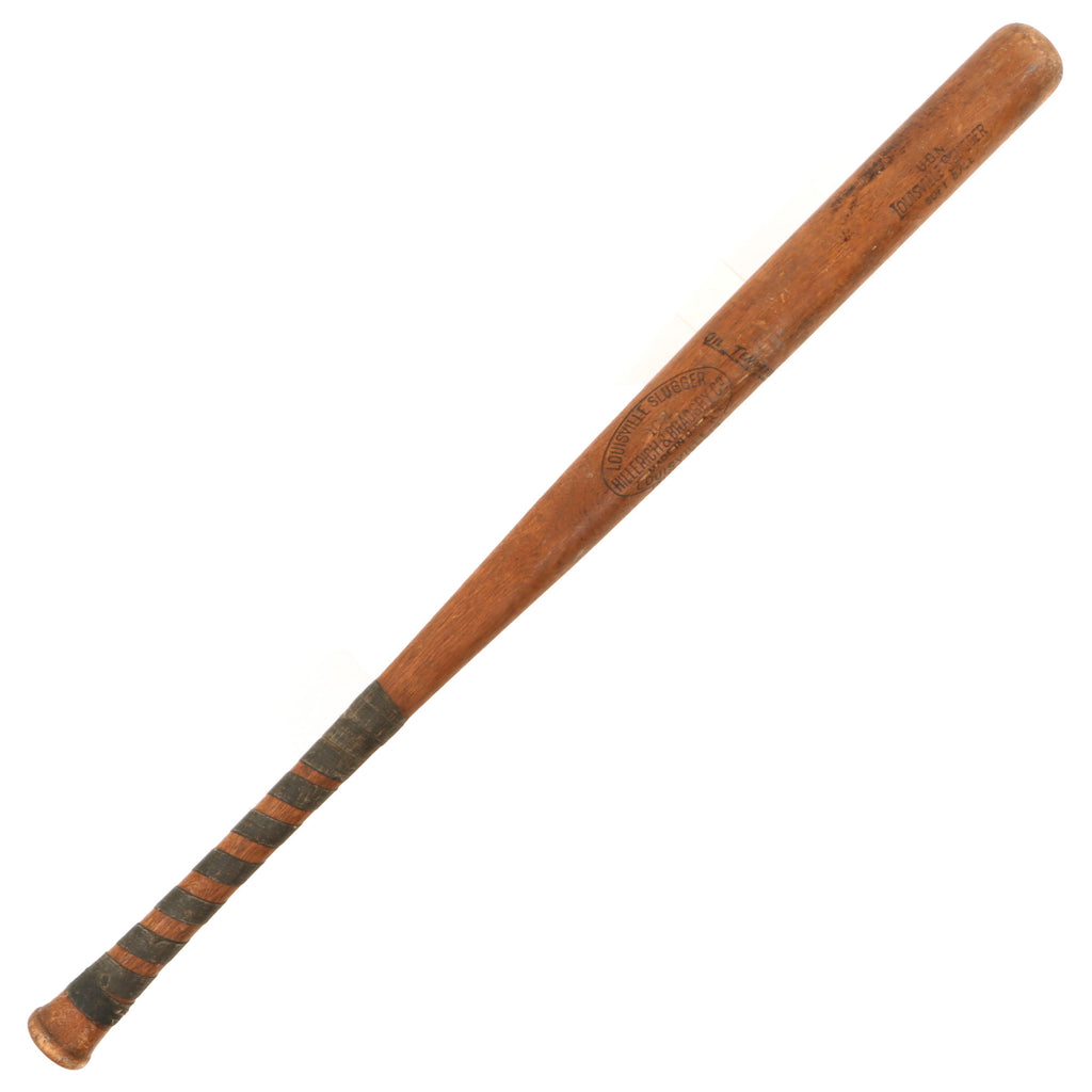 Original U.S. WWII Navy U.S.N. Marked “Louisville Slugger” Baseball Bat by Hillerich & Bradsby Co. Original Items