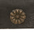 Original U.S. War of 1812 Era American Cartridge Box with Rosette & Wooden Insert - Metal Retaining Loop Intact Original Items