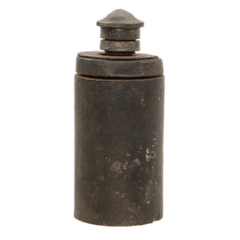 Original Italian WWI B.P.D. Hand Grenade with Brass Fuze Screw Cover - Inert