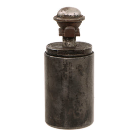 Original German WWII Late War “Last Ditch” Grenade with Fuze by Mettmanner Britanniawarenfabrik W. Seibel