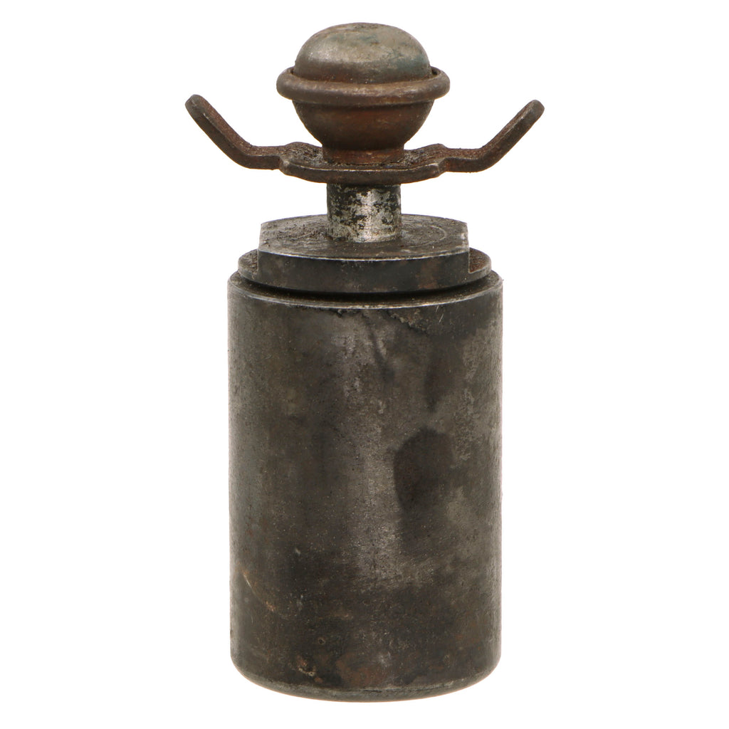 Original German WWII Late War “Last Ditch” Grenade with Fuze by Mettmanner Britanniawarenfabrik W. Seibel