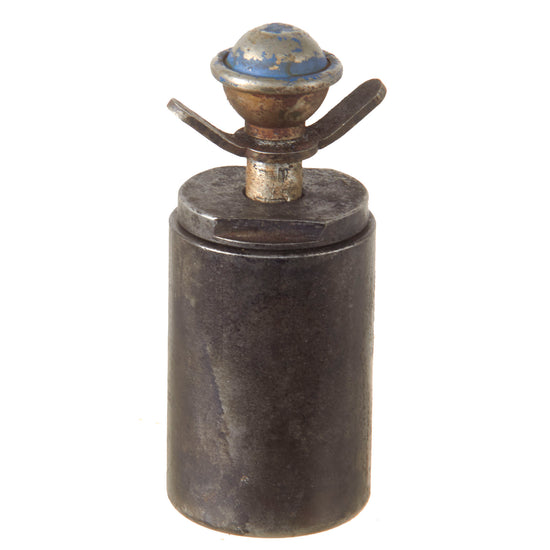 Original German WWII Late War “Last Ditch” Grenade with Fuze by F. Soennecken Original Items