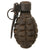 Original Polish WWII Inert Defensive Hand Grenade wz. 33 - Granat Obronny