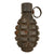 Original Polish WWII Inert Defensive Hand Grenade wz. 33 - Granat Obronny Original Items