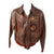 Original U.S. WWII Named 5th Tow Target Squadron 5th Air Force Patched A2 Jacket with Blood Chit - Captain Charles H. Shuff