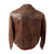 Original U.S. WWII Named 5th Tow Target Squadron 5th Air Force Patched A2 Jacket with Blood Chit - Captain Charles H. Shuff