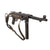 Original German WWII 1943 Dated MP 40 Display Gun by Steyr with Live Barrel, Sling, and Display Magazine - Maschinenpistole 40