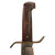 Original U.S. Vietnam War Era W49 Western Bowie Knife With Correct Leather Sheath & Wall Display