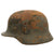 Original German WWII Rare Kriegsmarine Navy M35 Single Decal Helmet Shell in Relic Condition - ET64