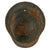 Original German WWII Rare Kriegsmarine Navy M35 Single Decal Helmet Shell in Relic Condition - ET64
