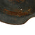 Original German WWII Rare Kriegsmarine Navy M35 Single Decal Helmet Shell in Relic Condition - ET64