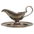 Original German WWII AH Formal Pattern 40cl Silver Plated Gravy Boat by Wellner with Attached Underplate Original Items
