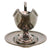 Original German WWII AH Formal Pattern 40cl Silver Plated Gravy Boat by Wellner with Attached Underplate Original Items