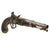 Original U.S. Model 1836 Flintlock Cavalry Pistol by Robert Johnson of Middletown, Connecticut with Inspector Cartouches, Dated 1844, Unconverted