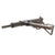 Original British WWII Sten MkII Inert Display Submachine Gun with Early Loop Butt Stock, Excellent Original Barrel and Magazine, Serial No. FA 50809 Original Items