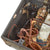 DRAFT Original German WWII Restoration Project Luftwaffe Portable Model K32 GWB Barracks Radio by Siemens - Door Button & Dials Missing - Serial 17538 (Copy) Original Items