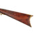 Original U.S. Pennsylvania Percussion Long Rifle Attributed to William Defibaugh of Bedford County with Flame Figured Full Stock and Set Trigger, Circa 1850s