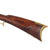 Original U.S. Pennsylvania Lehigh Valley Style .44 Caliber Percussion Long Rifle with Flame Maple Full Stock, JAS. GOLCHER Trade Lock, Patchbox, and Set Trigger, Circa 1850