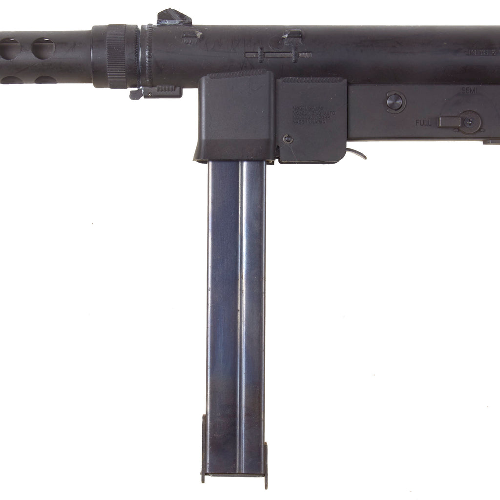 U.S. Vietnam War Replica S&W M76 Police Cap Plug-Firing Submachine Gun ...