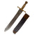 Original Spanish-American War Spanish Model 1843 Artillery Pioneer Heavy Short Sword by Artilleria Fabrica De Toledo with Partial Scabbard - Dated 1848