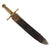 Original Spanish-American War Spanish Model 1843 Artillery Pioneer Heavy Short Sword by Artilleria Fabrica De Toledo with Partial Scabbard - Dated 1848