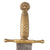 Original Spanish-American War Spanish Model 1843 Artillery Pioneer Heavy Short Sword by Artilleria Fabrica De Toledo with Partial Scabbard - Dated 1848