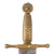 Original Spanish-American War Spanish Model 1843 Artillery Pioneer Heavy Short Sword by Artilleria Fabrica De Toledo with Partial Scabbard - Dated 1848