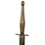 Original British WWII Second Pattern Fairbairn-Sykes Fighting Knife Blade-Marked by Wilkinson with Crossguard Curved to Mimic 1st Pattern & Sheath