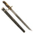 Original Imperial Japanese WWII Police Dagger Dirk with Sharskin Grip & Scabbard - Rare