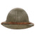 Original WWI Named Portuguese M1915 Corrugated Steel Helmet with Liner & Leather Chinstrap - Excellent