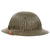 Original WWI Named Portuguese M1915 Corrugated Steel Helmet with Liner & Leather Chinstrap - Excellent