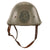 Original Netherlands WWII Dutch M34 Steel Helmet With Badge and Original Paint - Complete