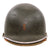 Original U.S. WWII Early McCord Fixed Bale 2nd Lieutenant’s M1 Helmet with Rare 2nd Pattern Hawley Paper Liner