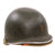 Original U.S. WWII Early McCord Fixed Bale 2nd Lieutenant’s M1 Helmet with Rare 2nd Pattern Hawley Paper Liner