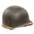 Original U.S. WWII Early McCord Fixed Bale 2nd Lieutenant’s M1 Helmet with Rare 2nd Pattern Hawley Paper Liner