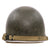 Original U.S. WWII Early McCord Fixed Bale 2nd Lieutenant’s M1 Helmet with Rare 2nd Pattern Hawley Paper Liner